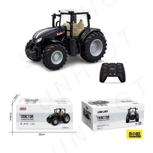 Mini <span class=keywords><strong>Tractor</strong></span> RC 2025 a Control Remoto <span class=keywords><strong>de</strong></span> 2.4g, Juguetes Eléctricos para Niños para Exteriores, Camión Agrícola Pequeño <span class=keywords><strong>de</strong></span> Rueda <span class=keywords><strong>Grande</strong></span>, Buen Producto para Regalos Infantiles - Product Image 6