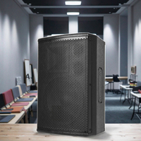 Haut-parleur passif étanche 2 voies 10 pouces néodyme 200W RMS 96dB haute sensibilité - Couverture 90x55 pour système de sonorisation/salle de réunion