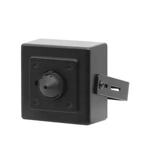 P2P 2MP 3.7毫米针孔镜头安全摄像机全金属外壳防水1080微型隐藏式摄像机