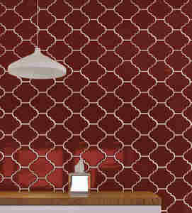 <span class=keywords><strong>Serie</strong></span> Lantern, Azulejos de Pared de Cerámica Esmaltada Brillante de 125x150 mm, Azulejos Decorativos para Baño y Cocina, 44 Piezas, 8.2 kg - Product Image 5