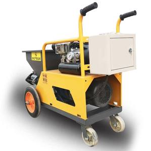 Machine à projeter du ciment électrique 4KW, pulvérisateur de <span class=keywords><strong>sable</strong></span> et de ciment avec tube de 10m - Product Image 2