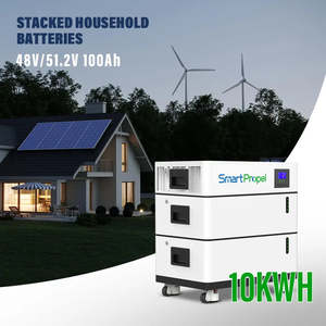Sistema de Energía Integrado de 10kWh 51.2V 200Ah con Inversor 48V 51.2V, Batería Solar AC para el Hogar ESS 300AH 400AH - Product Image 1