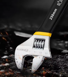 Adjustable 6/8/10/12in Universal Wrench <b>Spanner</b> Large Opening Bathroom Repair <b>Tools</b> for Water Pipe OEM Customizable - Product Image 6
