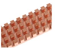 Dissipateur thermique intelligent pour SSD M.2 2280 PCI-E NVME, coussin thermique, refroidisseur d'ordinateur, radiateur en cuivre pour PC portable