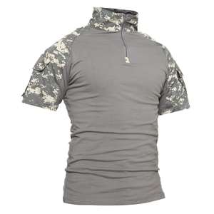 Outdoor Sports <b>Shirts</b> Mens Tactical Short Sleeve Outdoor <b>Shirt</b> Tactical <b>Shirt</b> with Zipper - Product Image 1