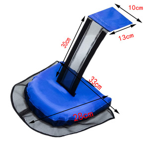 Filet de protection rectangulaire bleu réutilisable en PVC pour la sécurité des grenouilles et des amphibiens dans les piscines - Product Image 5