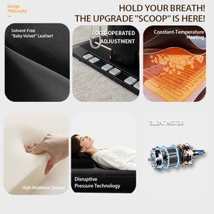 <span class=keywords><strong>Lit</strong></span> de massage <span class=keywords><strong>électrique</strong></span> haut de gamme avec design incurvé, éclairage LED, chauffage et modes de contrôle doubles pour salon de beauté et spa facial - Product Image 2