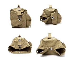 Canvas Duffel Bag <b>Top</b> <b>Load</b> Double Strap Canvas Backpack Tactical Travel Big Size Large Capacity Travel Climbing Bag - Product Image 2