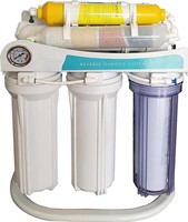 Système de filtration d'eau RO 5 étapes de haute qualité 75 GPD pour usage commercial, hôtelier et domestique – Machine de purification d'eau sous évier