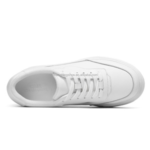 Nouveau cuir véritable femmes chaussures ascenseur unisex 36-46 plus taille conception de mode classique nu couleur hauteur augm - Product Image 4