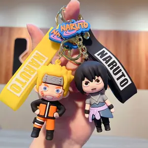 Achat Porte-clés Naruto en bois, porte-clés Anime en gros