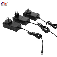 Adaptateur mural 12V 5A 60W pour caisse enregistreuse POS, écran tout-en-un, chargeur de fauteuil de massage, alimentation 12 volts 5 ampères