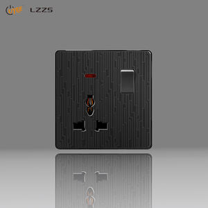 V12 Black 2-gang 1/2 Way <span class=keywords><strong>Rune</strong></span> Drawing Series Durable con el último tratamiento de superficie Calidad alemana Precio al por mayor de fábrica - Product Image 4