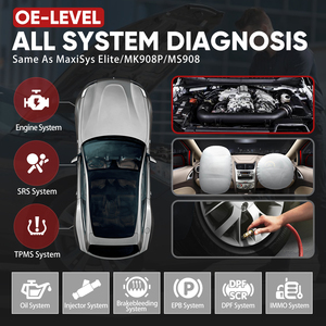 Para Código OBD2 AMG CLASS, Pantalla LED de 9.7 Pulgadas, 2 GB de RAM y 64 GB de Memoria - Product Image 6