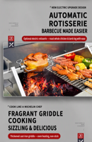 Barbecue intégré en acier inoxydable au charbon de bois pour cuisine extérieure