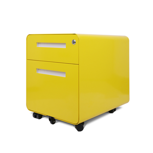 Meuble de rangement mobile à 2 tiroirs pour dossiers et outils - Product Image 5