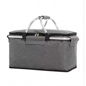Sac isotherme personnalisé avec logo, grande capacité 18L, panier de pique-nique portable, sacs isothermes de voyage - Product Image 1