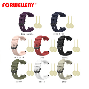 Forwelleny <span class=keywords><strong>correa</strong></span> de reloj deportivo de silicona de goma correas de repuesto para Huami <span class=keywords><strong>Amazfit</strong></span> <span class=keywords><strong>T</strong></span>-<span class=keywords><strong>Rex</strong></span> <span class=keywords><strong>2</strong></span> Accesorios - Product Image 2