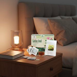 ชาสมุนไพรใบบัวเวียดนามออร์แกนิค 100% ช่วยให้นอนหลับสบาย เครื่องดื่มพรีเมียม - Product Image 1