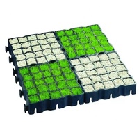 Grille stabilisatrice de gravier en plastique pour paddock d'équitation