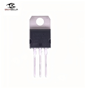 Circuit intégré L7805CV TO220 Régulateur de tension linéaire 5V-15V 1.5A TO-220-3 L7808CV L7812CV L7815CV - Product Image 1