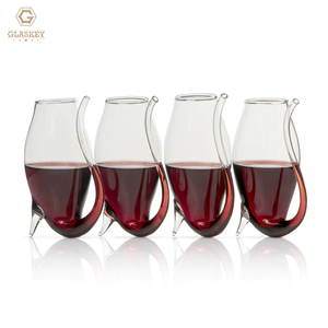 Crystal Port Postre Wine Sippers & Decanter Sherry Degustación Gafas Cena Bebida Cristalería Vasos Set 4 con jarra - Product Image 3