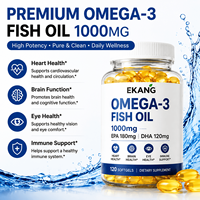 Fabricant d'huile de poisson certifié US cGMP, gélules d'oméga 3 à haute concentration, EPA DHA 30 % pour le soutien cardiovasculaire et cérébral