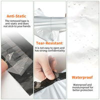 Sacs de Courrier en Plastique 100% Nouveau Matériau, Enveloppes Auto-Adhésives Écologiques, Sacs Polymailers, Sacs d'Expédition, Sacs Express