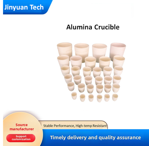 Crisoles de cerámica de corindón en forma de arco ampliamente utilizados en maquinaria de construcción y fundición de polvo - Product Image 2