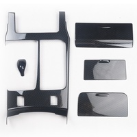 Volante de Plástico para Automóvil Modelo REIZ 10-13, Modificado con Patrón de Fibra de Carbono, Panel de Navegación Negro, Decoración Interior para Automóvil