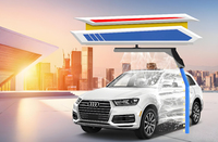 Système de lavage de voitures automatique sans contact professionnel avec nettoyage haute pression conçu pour les ateliers de detailing automobile