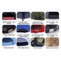 Gorra de Béisbol Personalizada del Fabricante, 5 Paneles, Estructura en A, Visera Curva, Estructurada, Logotipo con Bordado 3D, Dos Tonos para Hombre