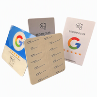 Support de table NFC personnalisé Google NFC 213 pour les réseaux sociaux Facebook Instagram Whatsapp Google Plate NFC Google