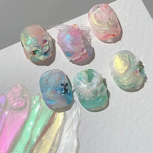 Esmalte de Uñas en Gel con Textura de Ensueño 2025, Esmalte de Uñas con Textura de Seda Aurora, el Más Vendido, Suministros para Arte de Uñas - Product Image 2