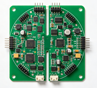 Circuit imprimé de phare LED automobile, PCB multicouche à impédance, PCBA Gerber personnalisé pour l'éclairage des véhicules