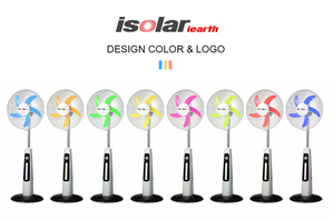 Ventilateur-<span class=keywords><strong>Luminaire</strong></span> Rechargeable Solaire ROCH Supplier Binatone <span class=keywords><strong>avec</strong></span> Ampoule - Product Image 3