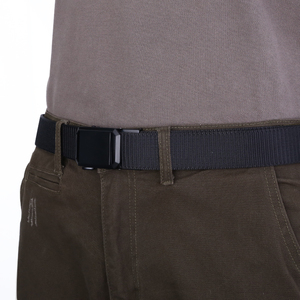 100 adet özel Logo taktik kemer rahat kumaş naylon kemer Polyester tuval 3.5mm kalınlığı Golf kemerler alaşım toka otomatik