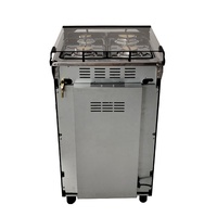 Cuisinière à Gaz Debout 4 Feux Xunda avec Four – Appareil de Cuisine d'Usine