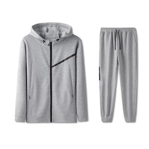 2025 नवीनतम फुटबॉल ट्रैकसूट खेल खिलाड़ी क्लब टीम ब्लैक 52% कपास + 48% नायलॉन सॉकर वर्दी गर्म ट्रैकसूट - Product Image 2