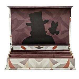 Premium Book Shape 5 Pack Preroll Box Smoking Cone Cinq Pcs Magic Case Packaging 109mm Magnétique Pre Roll Box - Product Image 1