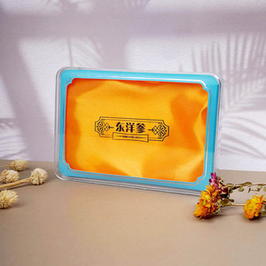 Caja acrílica personalizada con tapa de plástico transparente, caja cuadrada para envasar productos de salud/caja de regalo para pepino de mar, americana - Product Image 3