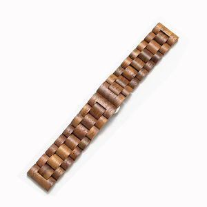 Correa de reloj de madera Upro de 20mm y 22mm, universal para Huawei/Samsung/Apple, con cierre de mariposa. - Product Image 4