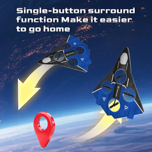 Aijh 2.4GHz RC máy bay RC máy bay trực thăng <span class=keywords><strong>360</strong></span> ° lật máy bay chiến đấu máy bay phản lực đồ chơi với đầy màu sắc dẫn chuyển hướng đèn điều khiển từ xa máy bay - Product Image 5