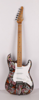 Gitar Listrik Gaya Cina Hz dengan Body PC, Neck/Fingerboard Maple, 6-String, Dapat Disesuaikan untuk Perjalanan, Pemula, dan Profesional
