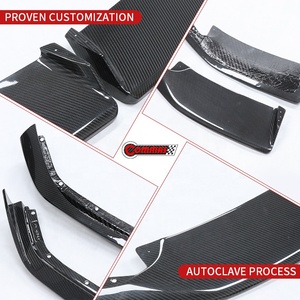 Diffuseur avant de voiture en fibre de carbone sèche de style AD de haute qualité pour Chevrolet Corvette C8 - Product Image 4