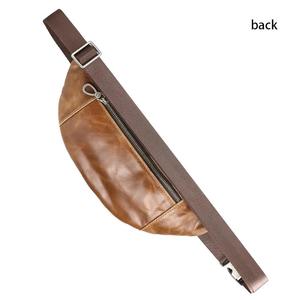 Sacs de poitrine vintage en cuir de vache véritable AndoBag pour hommes, sacs messager pour hommes d'affaires, sac bandoulière, sac banane 1672 - Product Image 2