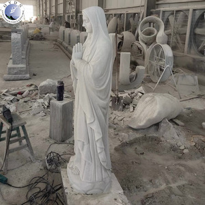 Estatua de la Virgen María de Fibra de Vidrio Resistente a la Intemperie, Tamaño Personalizado, Directo de Fábrica, para Jardín, Iglesia y <span class=keywords><strong>Cementerio</strong></span>, Uso Religioso - Product Image 5