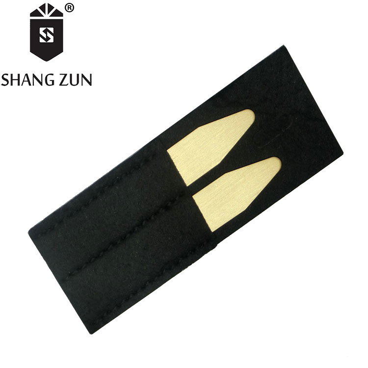 Рекламный Прочный латунный ошейник с глянцевой полировкой, с магнитом, с персонализированным ошейником