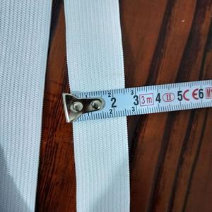 Banda Elástica de 1-2 Yuan, Banda Elástica Blanca de 2.5cm de Ancho, Banda de Goma Ancha, Suministro de 1-2 Yuan - Product Image 4