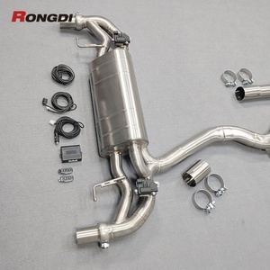 Système d'échappement sport avec soupape pour hayon Catback pour BMW 330I G20 B48 2.0T 2020-2023, silencieux et tuyau d'échappement Valvetronic - Product Image 4